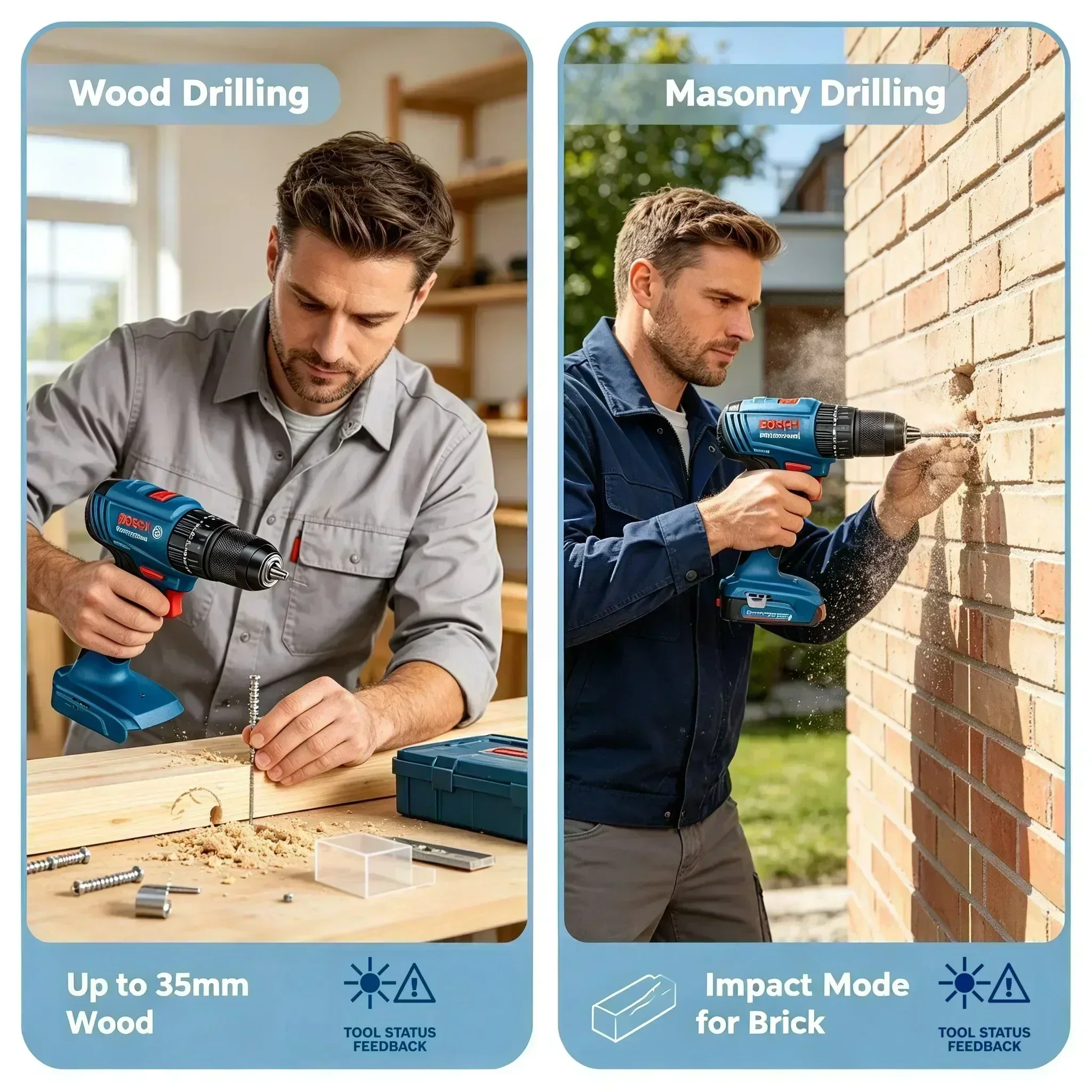 Bosch Drill Gsb 18V - Bosch GSB 185-LI 18В Бесщеточная Аккумуляторная