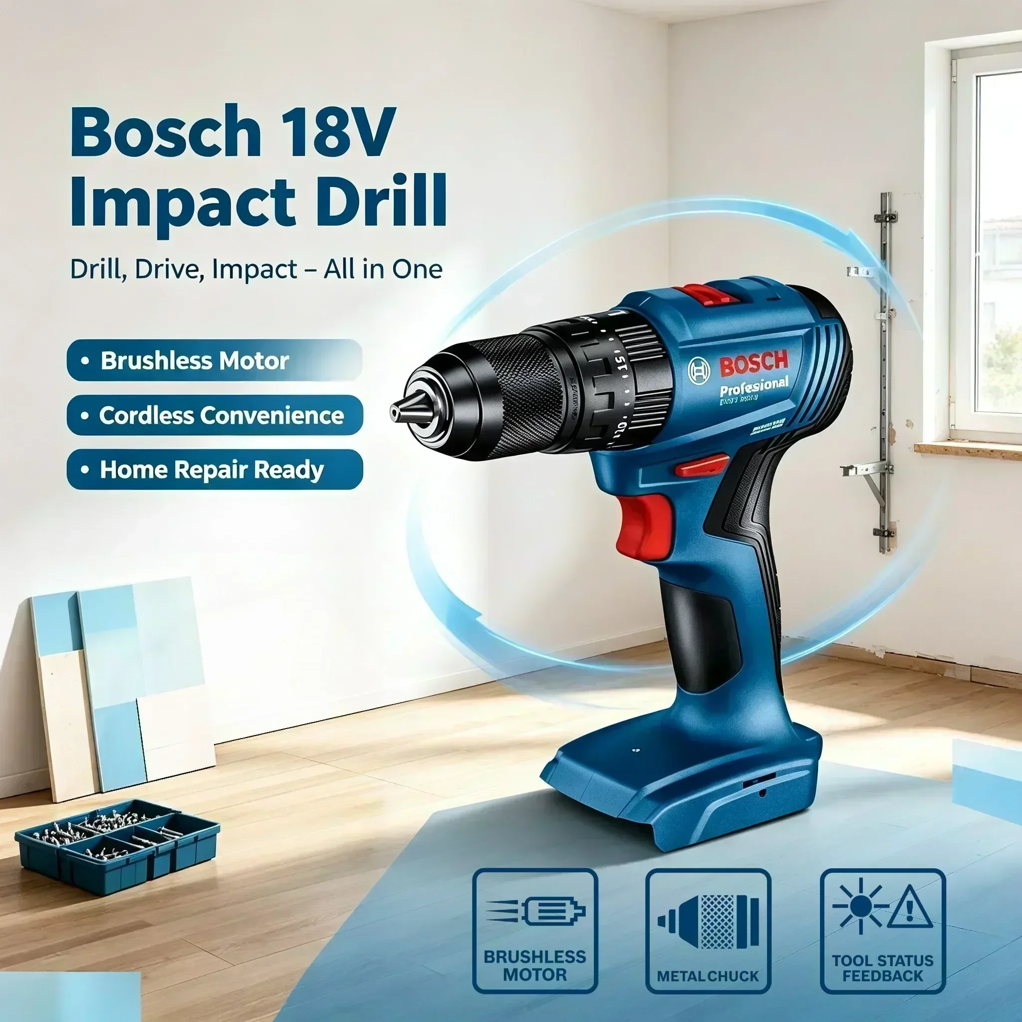 Bosch GSB 185-LI 18В Бесщеточн – обзор и цена Bosch Drill Gsb 18V