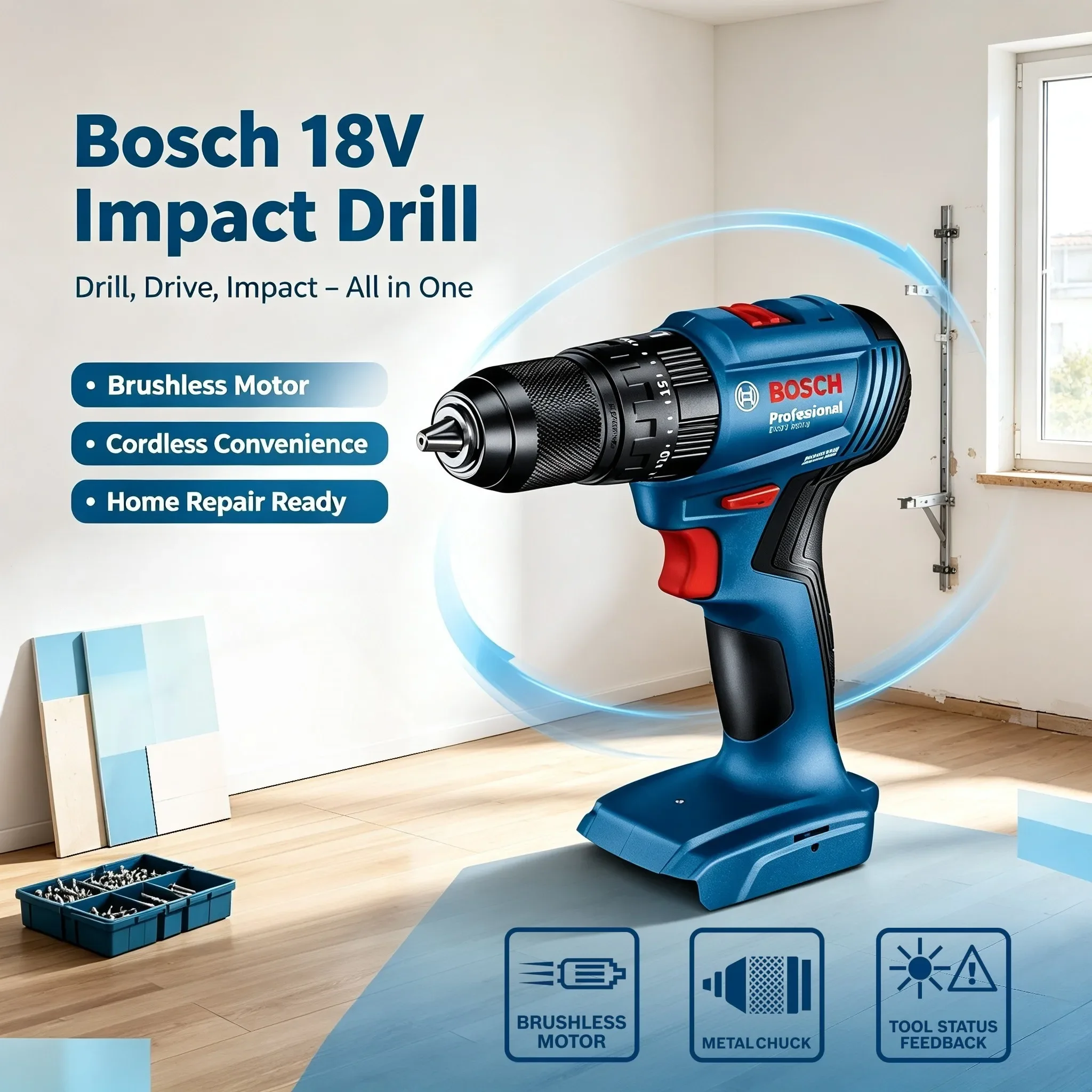 Bosch GSB 185-LI 18В Бесщеточн – обзор и цена Bosch Drill Gsb 18V