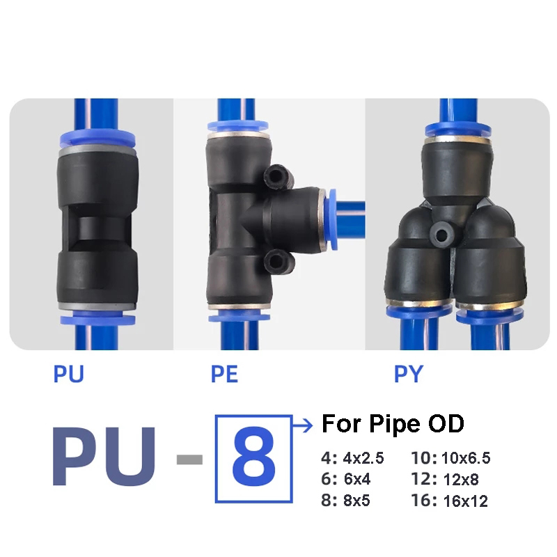Пневматические фитинги Быстрый – обзор и цена Compression Fitting Brass